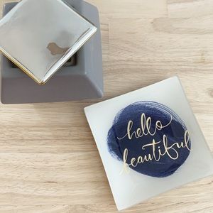 Hello Beautiful Jewelry Dish